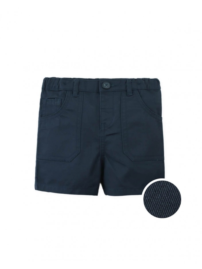 Baby Jin Twill Patch Pocket Shorts