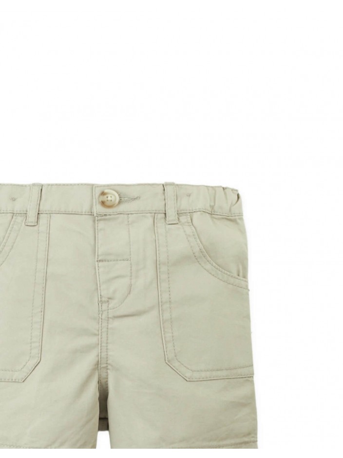 Baby Jin Twill Patch Pocket Shorts