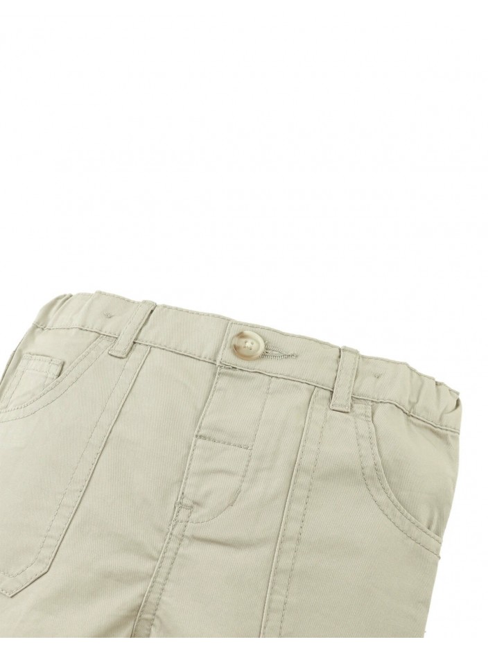 Baby Jin Twill Patch Pocket Shorts