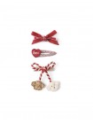Adelina Bow and Poodle Hair Clip Set