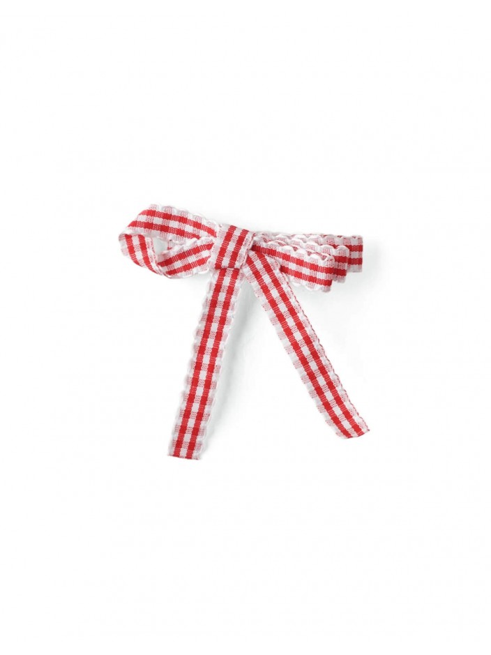 Cosette Poodle, Heart, and Bow Hair Clip Set
