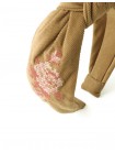 Sabrina Corduroy Embroidered Headband