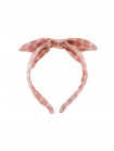 Bernice Checkered Embroidered Headband