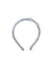 Maris Sherpa Headband with Patch Embroidery