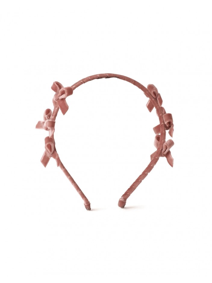 Noelle Velvet Bow Headband
