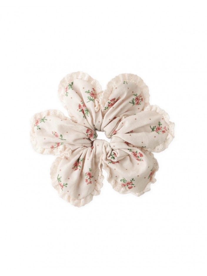 Nerina Flower Scrunchie Set