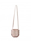 Cory Quilted Velvet Bag with Embroidery