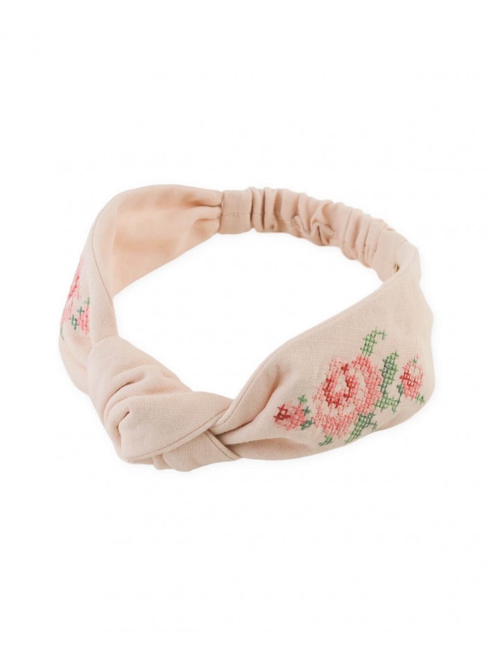 Avila Floral Embroidered Turban