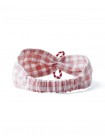 Malta Checkered Turban with Poodle Appliques