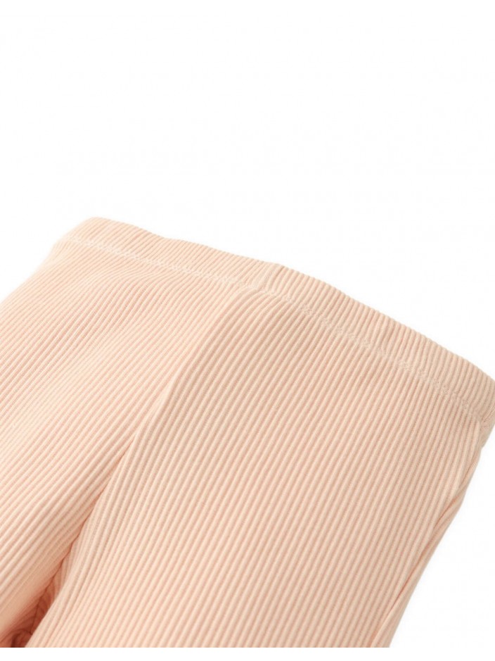 Beth Flared Leggings with Ruffle Hem