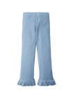 Beth Flared Leggings with Ruffle Hem