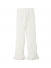 Beth Flared Leggings with Ruffle Hem
