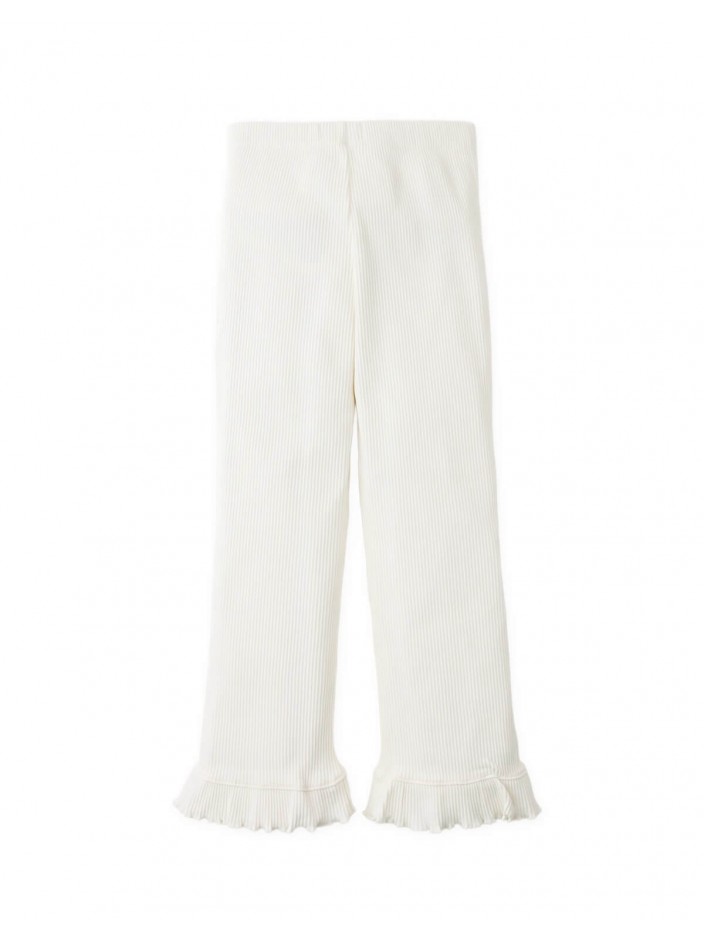 Beth Flared Leggings with Ruffle Hem