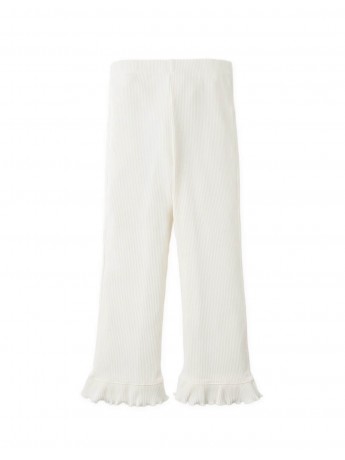 Beth Flared Leggings with Ruffle Hem