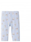 Ana Ribbed Leggings in Dog Print