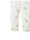 Baby Ana Ribbed Leggings in Toast and Butter Print