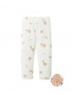 Baby Ana Ribbed Leggings in Toast and Butter Print