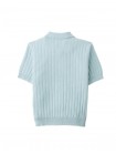 David Wide Rib Knit Polo