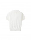 Baby Steven Fine Cable Knit Open-Collar Polo