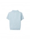 Baby David Wide Rib Knit Polo