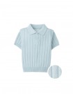 Baby David Wide Rib Knit Polo