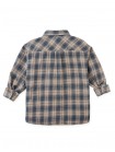 Benny Plaid Shirt with Corduroy Contrast Pocket