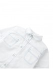 Baby Arvin Patch Pocket Button-Up Shirt with Contrast Stitching
