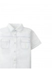 Baby Arvin Patch Pocket Button-Up Shirt with Contrast Stitching