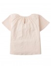 Andrea Smocked Flutter Sleeve Top with Daisy Embroidery