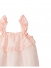 Katherine Ruffle Sleeve Top with Embroidered Yoke