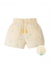 Phoebe Shorts with Daisy Embroidery