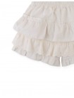 Verena Tiered Ruffled Shorts with Embroidered Lace Trims