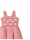 Marceline Gingham Smocked Strappy Dress