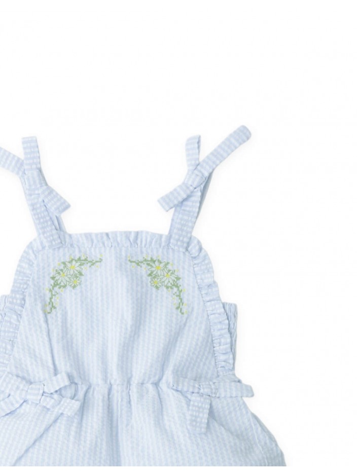 Florence Striped Apron Playsuit