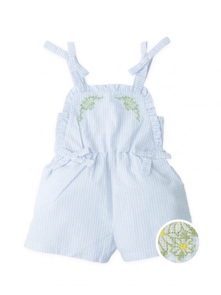 Florence Striped Apron Playsuit