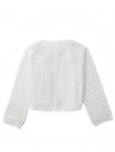 Maeve Pointelle Knit Cardigan with Bell Sleeves