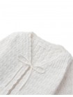Maeve Pointelle Knit Cardigan with Bell Sleeves