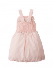 Delphine Smocked Apron Dress with Hand Embroidery