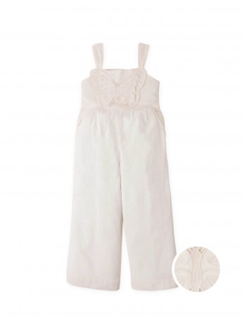 Mirabelle Jumpsuit with Butterfly Bodice Detail