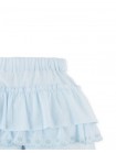 Elara Tiered Ruffle Shorts with Eyelet Embroidery
