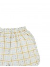 Astrid Daisy Print Ruffle Shorts with Picot Trim