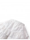 Malory Tiered Ruffle Skort with Lace Trim