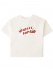 Maxine Boxy Graphic Tee in Cherry Bomb Print