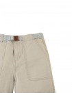 Ken Twill Patch Pocket Shorts with Belt