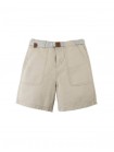 Ken Twill Patch Pocket Shorts with Belt