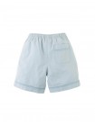 Toshi Linen-Like Cotton Drawstring Shorts with Embroidered Border