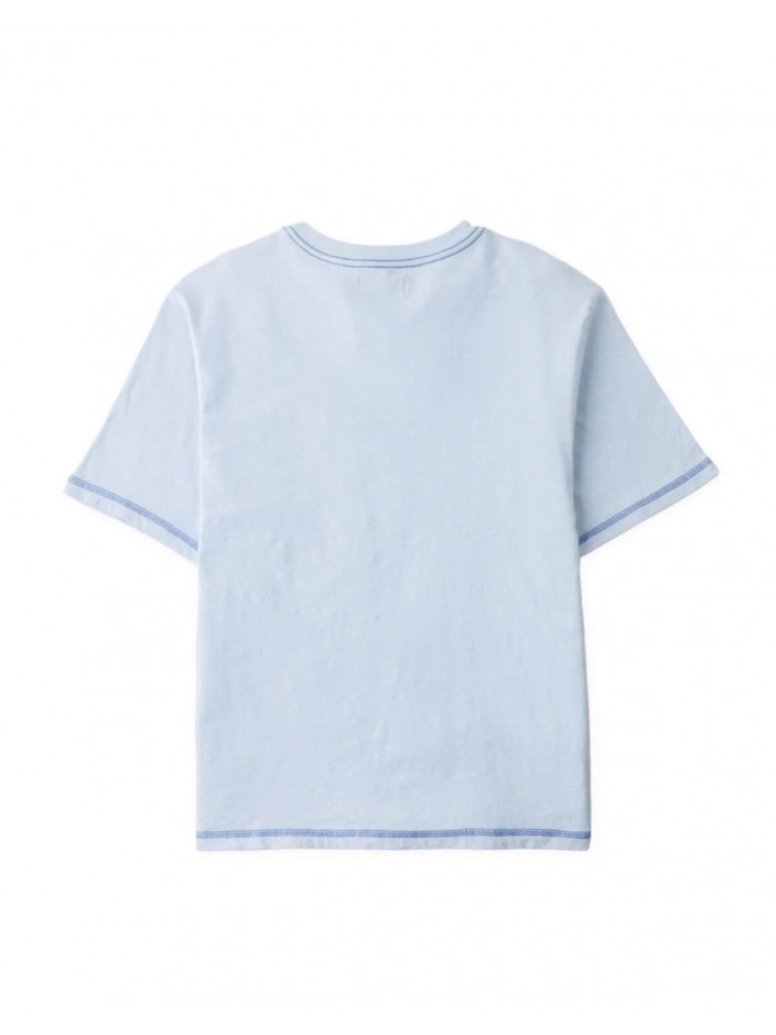 Hiro Patch Pocket Tee with Contrast Stitching