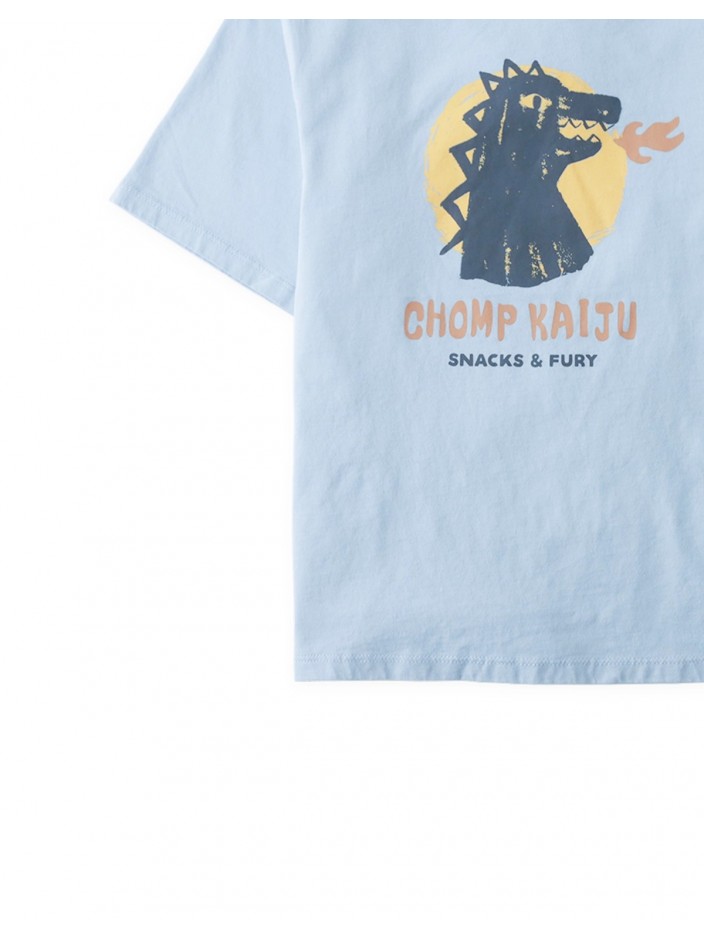 Jun Graphic Tee in Kaiju Creature