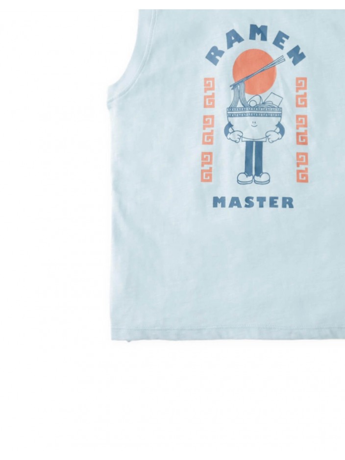 Miko Graphic Tank Top in Ramen Master