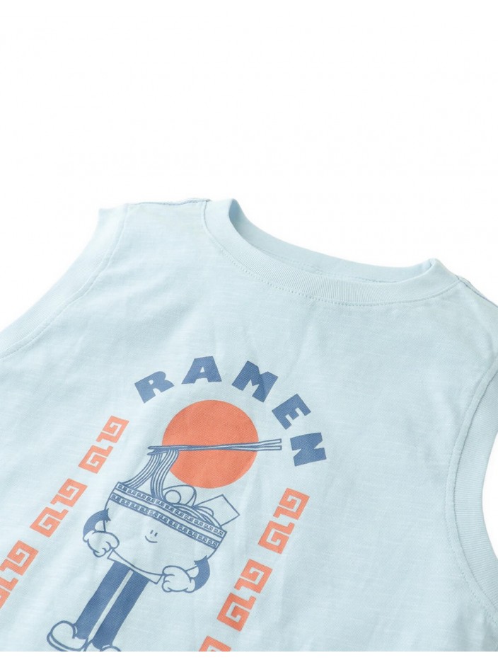 Miko Graphic Tank Top in Ramen Master